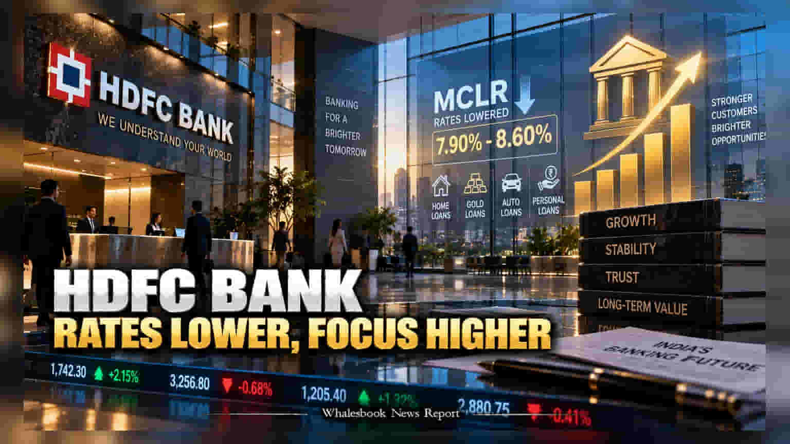HDFC Bank Share: MCLR में कटौती के बाद भी शेयर सुस्त, CEO के रिटायरमेंट पर टिकी निवेशकों की नजर