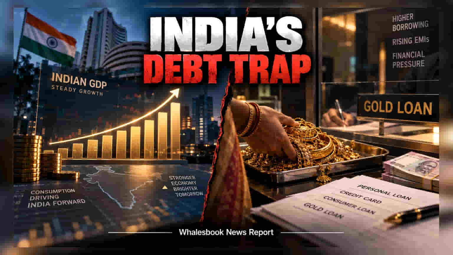 India Household Debt: ઘરગથ્થુ દેવું GDP ના **48%** ની નજીક, શું આ લોન-સંચાલિત વપરાશ જોખમી છે?