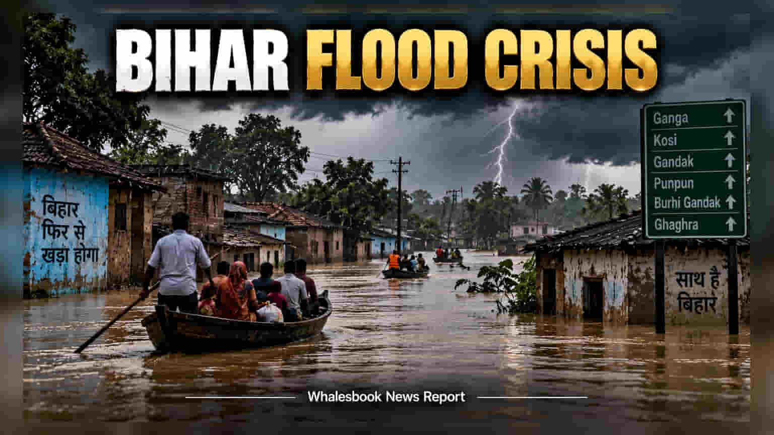 Bihar Floods: बिहारमध्ये जलप्रलय! **२७ लाख** लोक बाधित, व्यापार आणि पुरवठा साखळीवर मोठा परिणाम