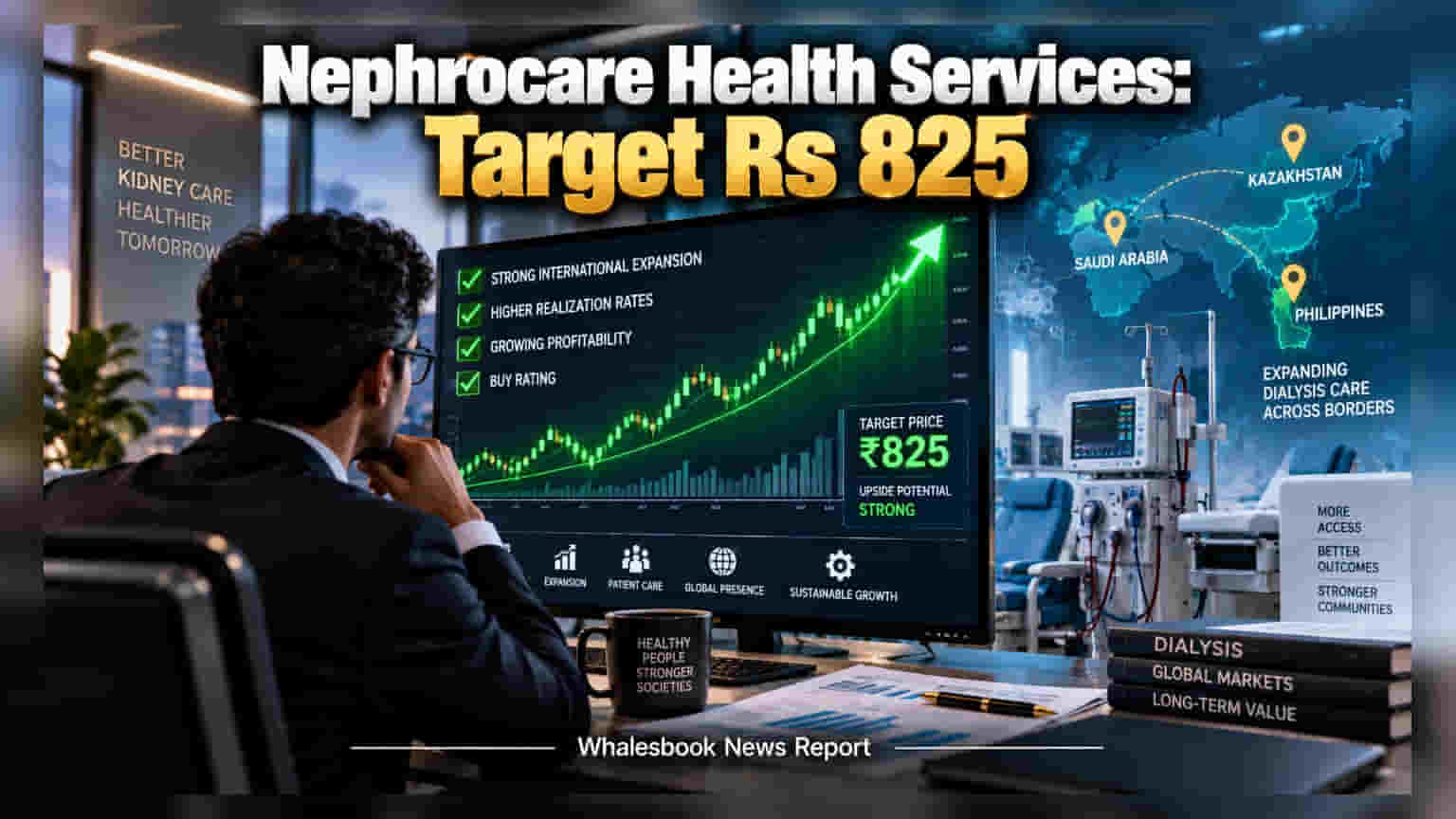 Nephrocare Health Services वर ICICI Securities चा 'Buy' रेटिंग; टार्गेट प्राईस **₹825**