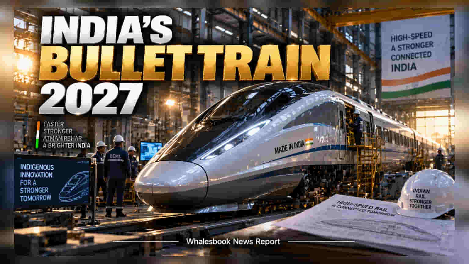 BEML Completes India’s First Indigenous Bullet Train Body