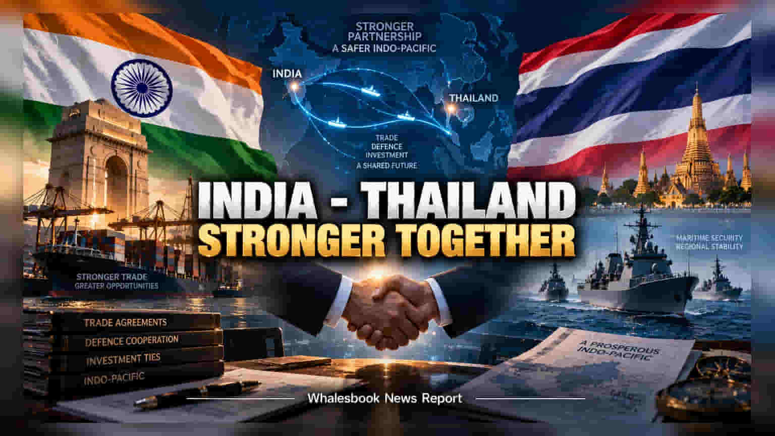India, Thailand Deepen Strategic Ties To Boost Trade And Maritime Defense