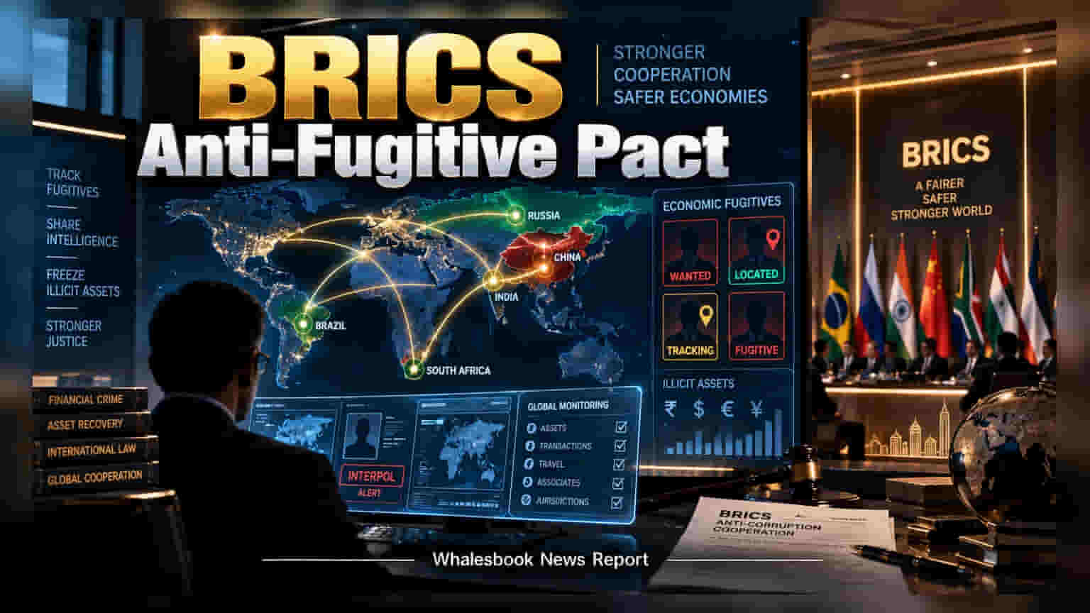 India Leads Push for New BRICS Anti-Fugitive Network