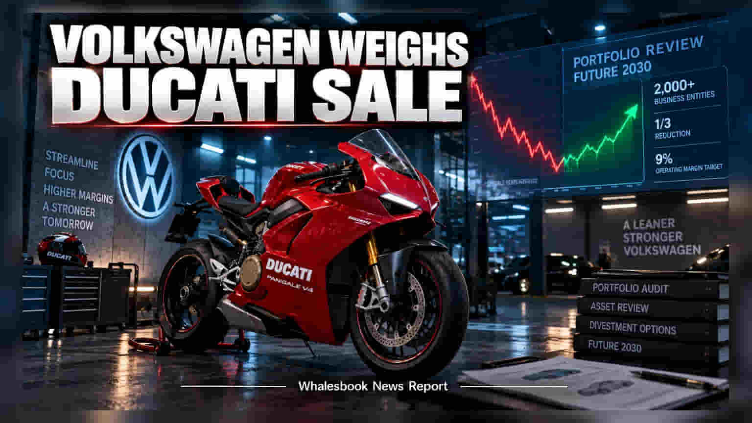 Volkswagen Weighs Ducati Sale as Portfolio Restructuring Begins