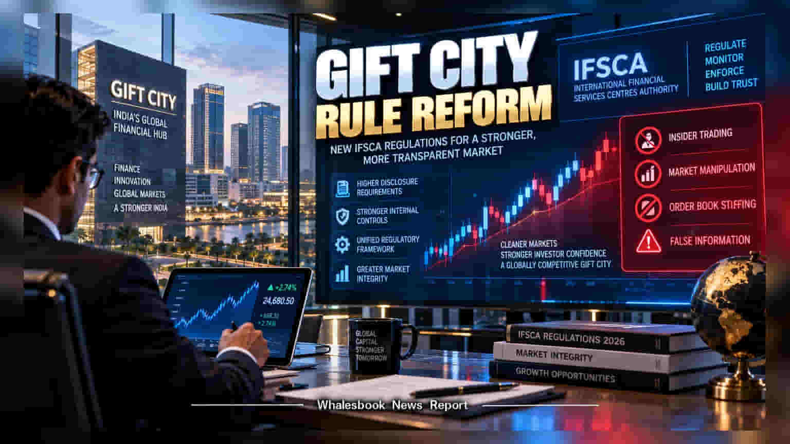 GIFT City: அதிரடி மாற்றம்! SEBI விதிகளை நீக்கி புதிய கட்டுப்பாடுகளை கொண்டு வந்தது IFSCA