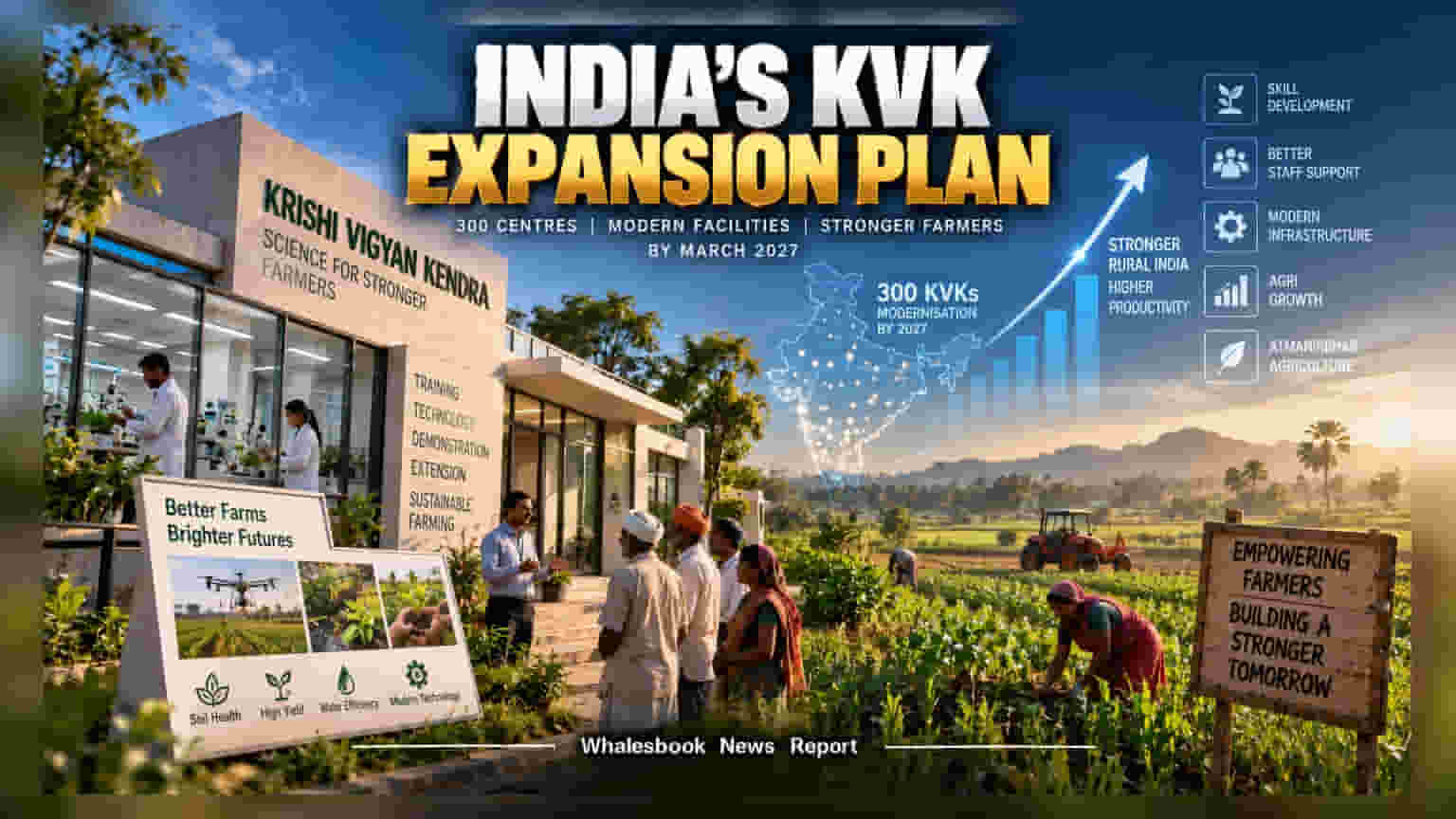 Krishi Vigyan Kendras: వ్యవసాయ రంగంలో కీలక మార్పులు.. 2027 నాటికి 300 కేంద్రాల ఆధునీకరణ!