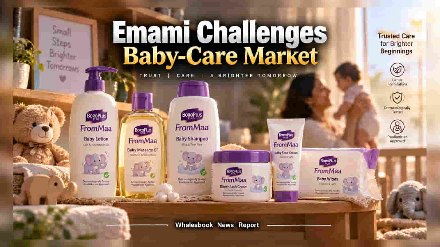 Emami-ன் புதிய அவதாரம்: 'FromMaa' மூலம் பேபி கேர் சந்தையில் அதிரடி என்ட்ரி!