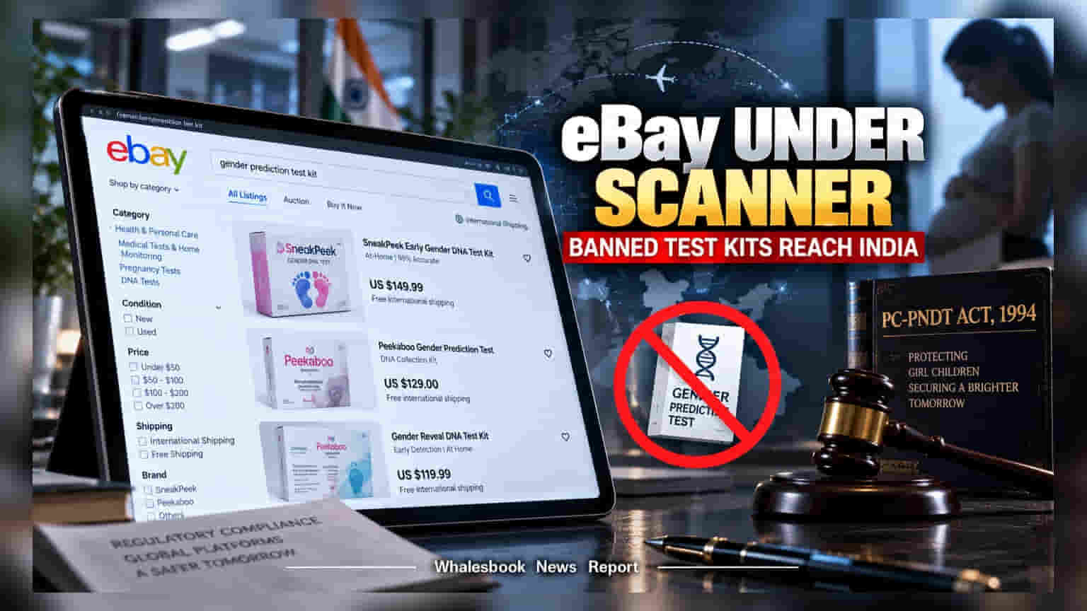 eBay-ல் இந்தியாவில் தடைசெய்யப்பட்ட பொருட்கள் விற்பனை: அதிரடி ஆய்வை தொடங்கிய நிறுவனம்