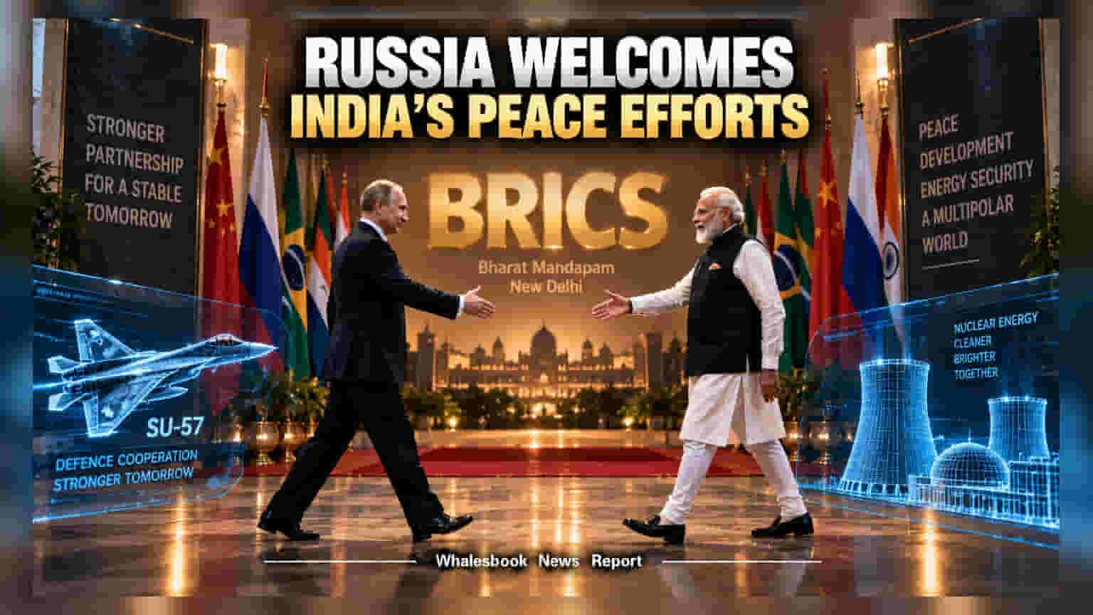 BRICS Summit: உக்ரைன் விவகாரத்தில் இந்தியாவின் மத்தியஸ்தத்தை வரவேற்கும் ரஷ்யா!