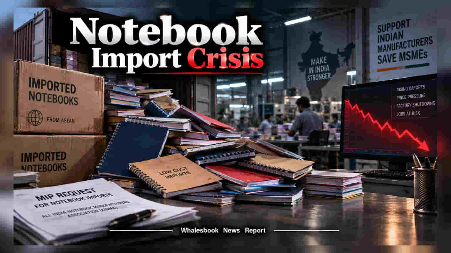 Notebook Imports: વિદેશી નોટબુકની આયાતમાં **5 ગણો** ઉછાળો, સ્થાનિક ઉત્પાદકોએ સરકાર પાસે માંગી મદદ