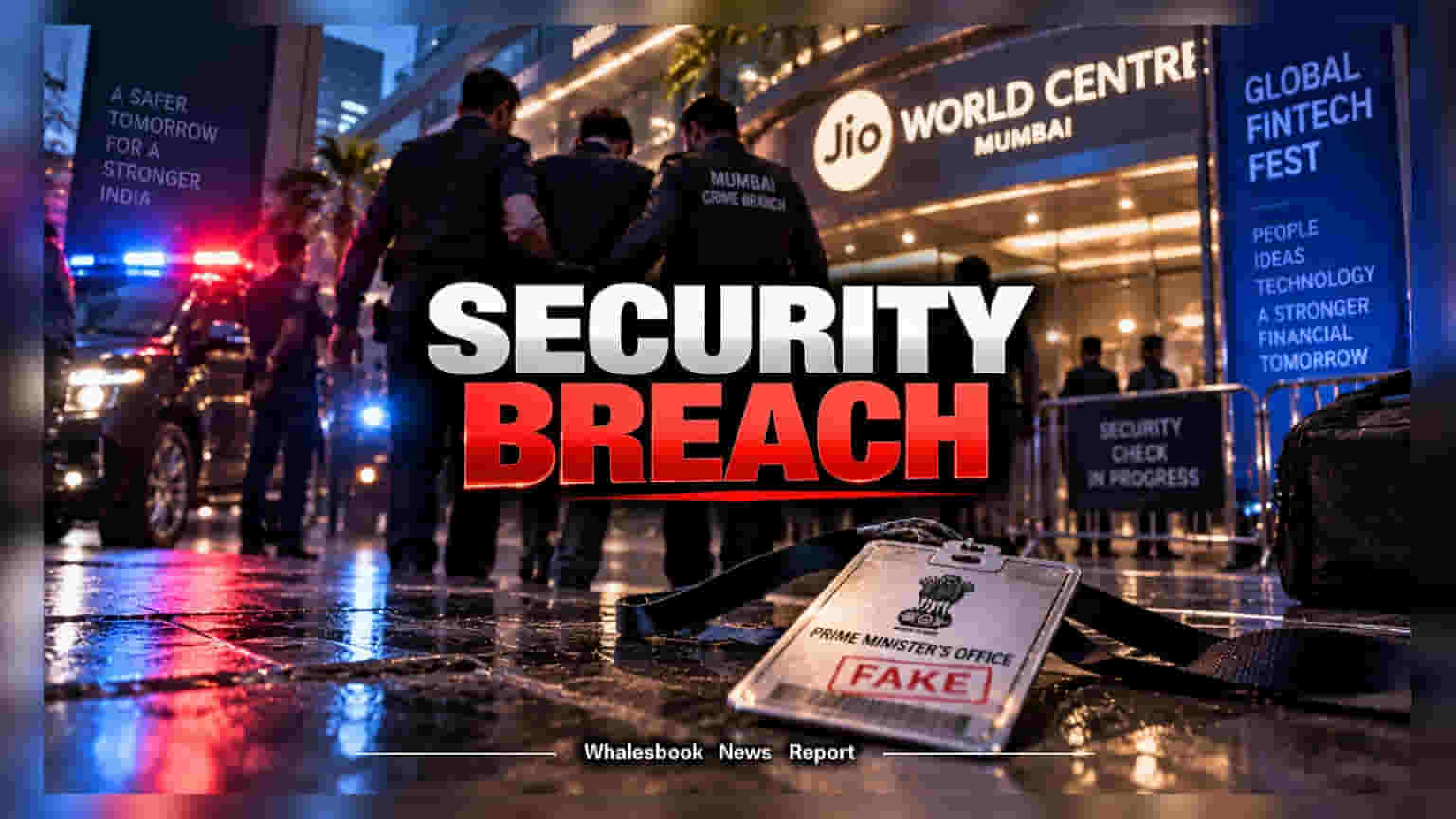 Mumbai Fintech Fest Security Breach: PMO અધિકારી બનીને ઘૂસવાનો પ્રયાસ, બે શખ્સો શસ્ત્રો સાથે ઝડપાયા
