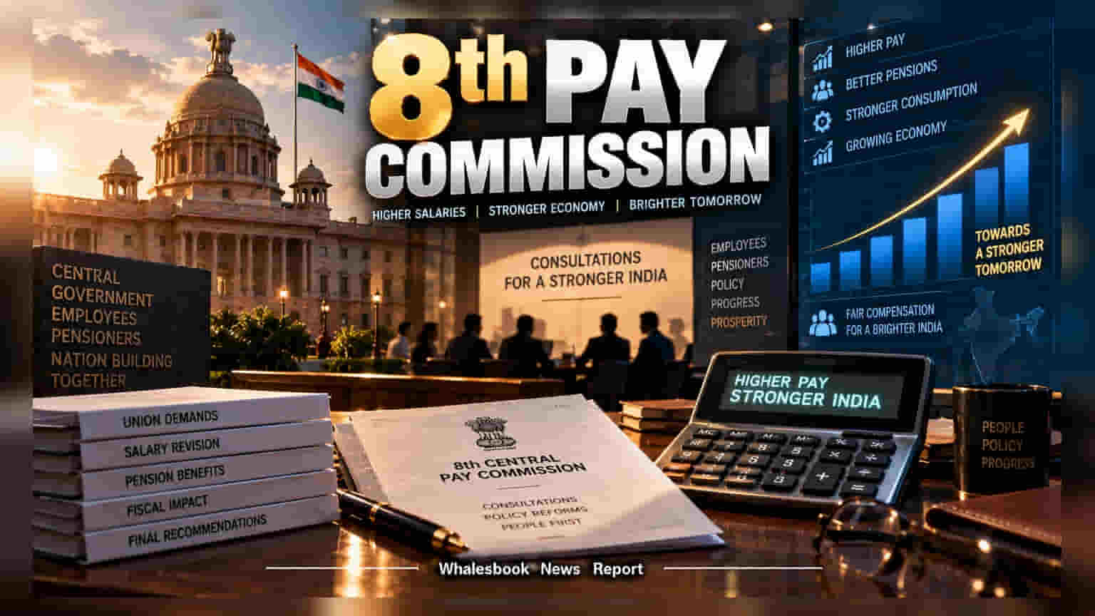 8th Pay Commission Begins Meetings: Decoding Pension And Pay Proposals