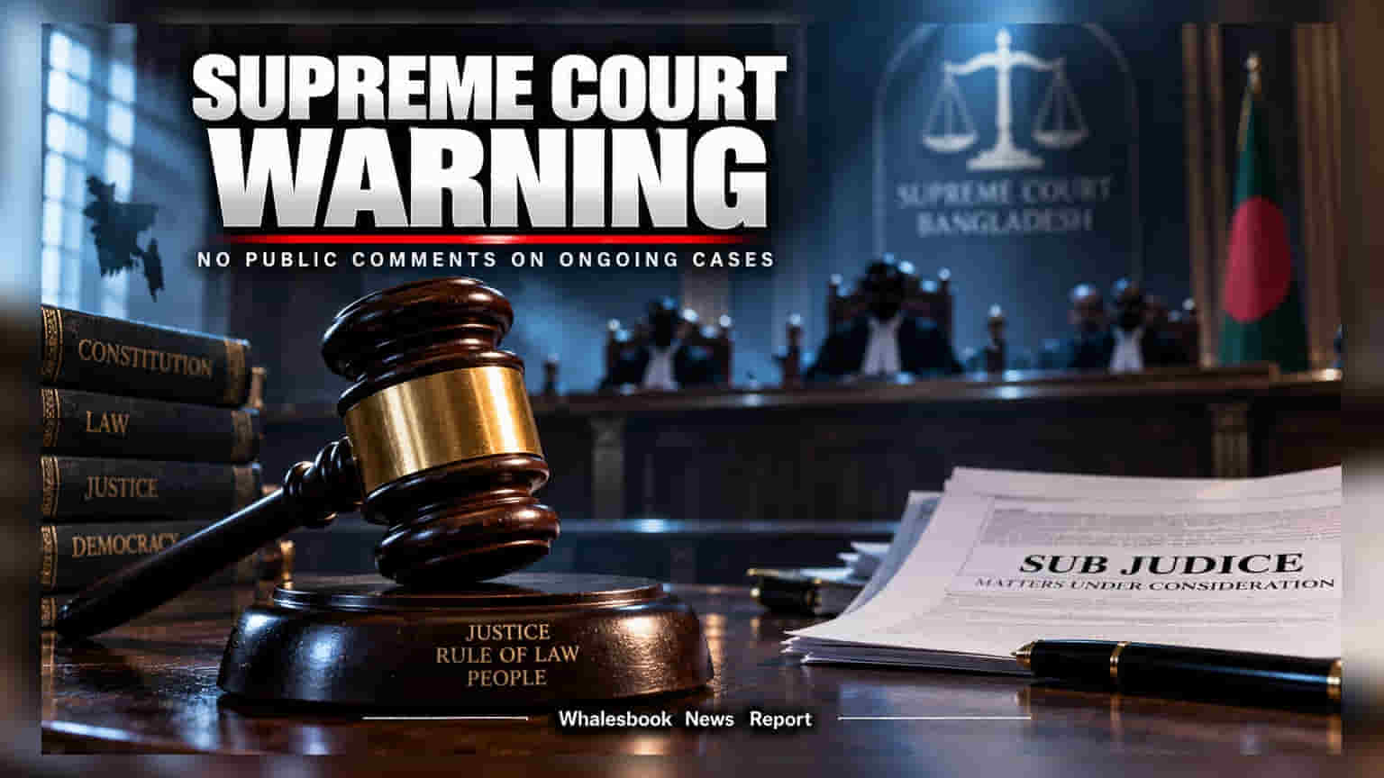 Bangladesh Top Court Warns Prosecutor in Hasina Case