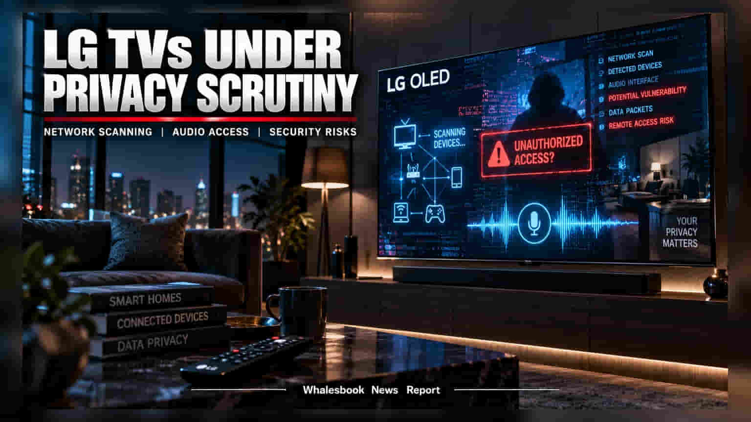 LG Electronics Rejects Smart TV Privacy Claims Amid Security Probe