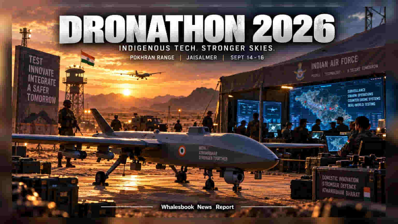 Indian Air Force ਦਾ Dronathon-2026: ਸਵਦੇਸ਼ੀ ਡਰੋਨਾਂ ਦੀ ਹੋਵੇਗੀ ਅਸਲ ਪਰੀਖਿਆ