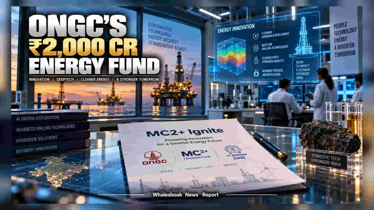 ONGC ਤੇ IIT Bombay ਦੀ ਵੱਡੀ ਪਹਿਲ: **₹2,000 ਕਰੋੜ** ਦੇ ਫੰਡ ਨਾਲ ਬਦਲੇਗਾ ਐਨਰਜੀ ਸੈਕਟਰ