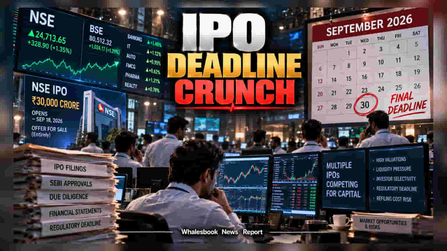 IPO Market: ३० कंपन्यांची धावपळ! ३० सप्टेंबरच्या डेडलाईनमुळे बाजारात येणार ४५,००० कोटींचे IPO