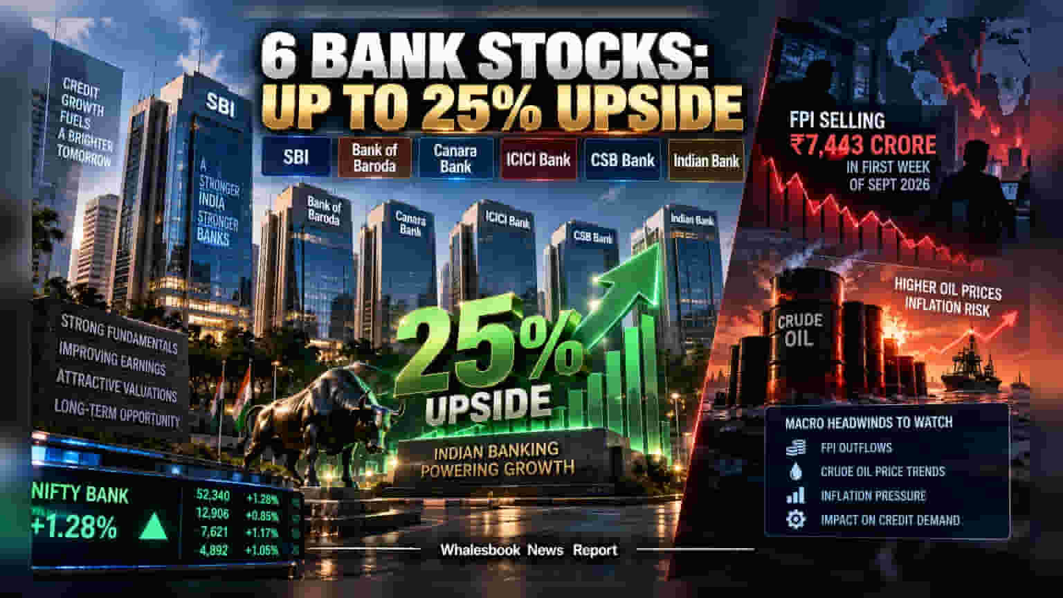 Analysts Project 25% Upside for Six Indian Bank Stocks