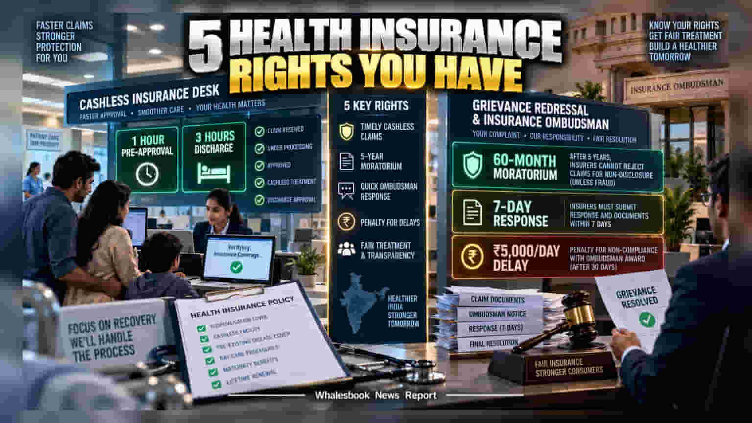 IRDAI Tightens Health Insurance Rules: 5 Key Claim Rights