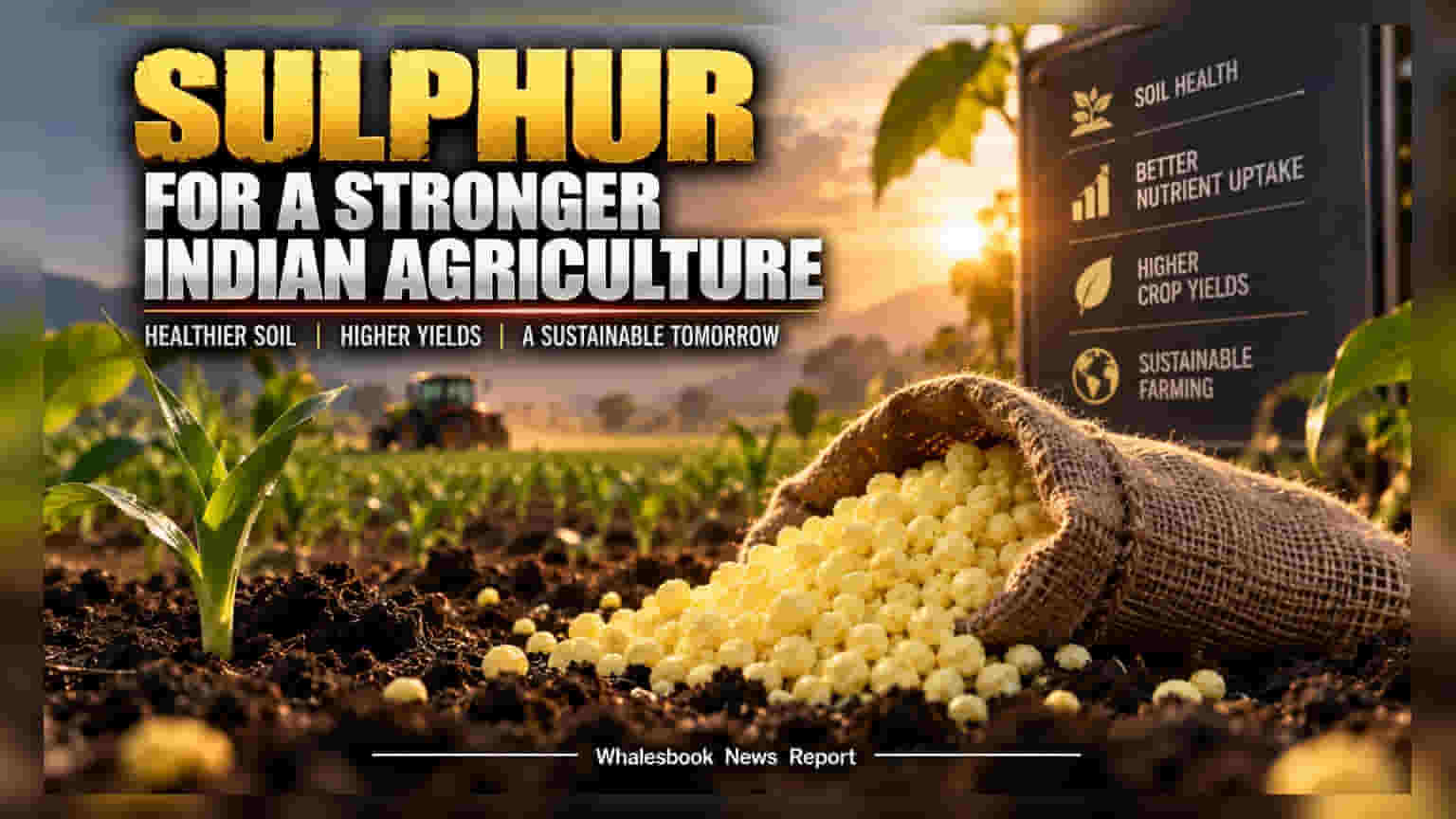 SML Limited: ખાતરના માર્કેટમાં નવો વળાંક! Sulphur ને મુખ્ય પોષક તત્ત્વ બનાવવા કંપનીની કવાયત