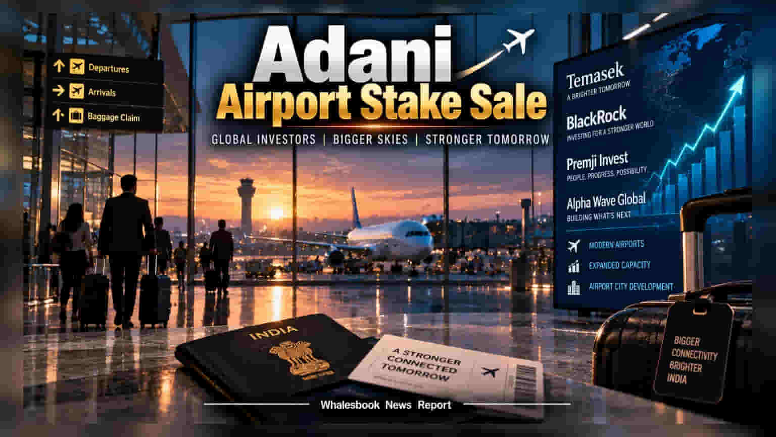 Adani Airport Holdings: निवेशकों की भारी एंट्री! ₹9,825 करोड़ की फंडिंग के बाद $18 बिलियन की वैल्यूएशन