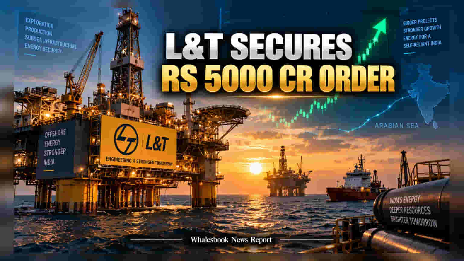 L&T का जलवा! ONGC से मिला बंपर ऑर्डर, शेयर में **1%** की तेजी