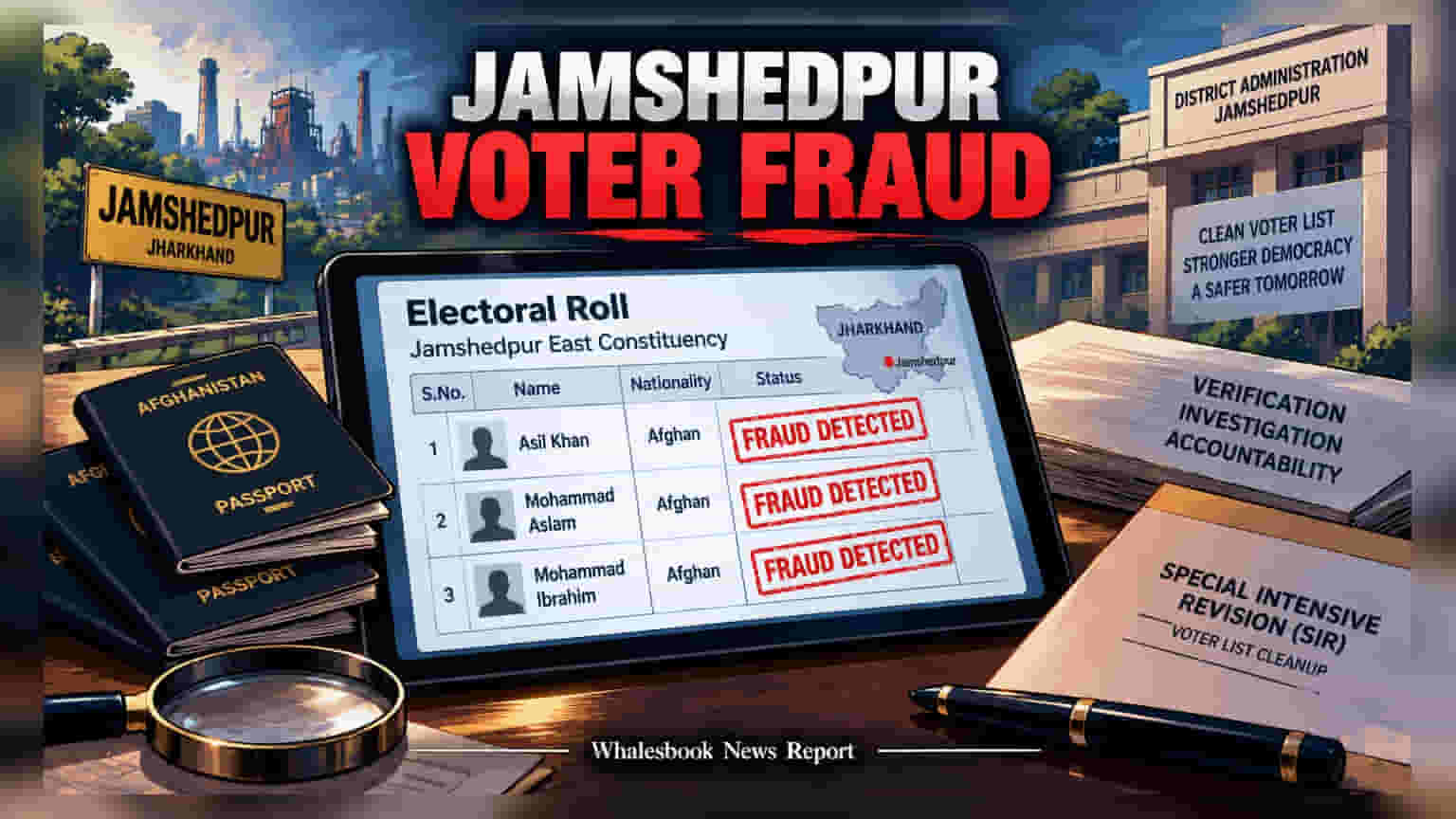 Jharkhand Voter List: வாக்காளர் பட்டியலில் ஆப்கானிஸ்தான் நாட்டவர்கள்; அதிரடி நீக்கம், விசாரணை தொடக்கம்!