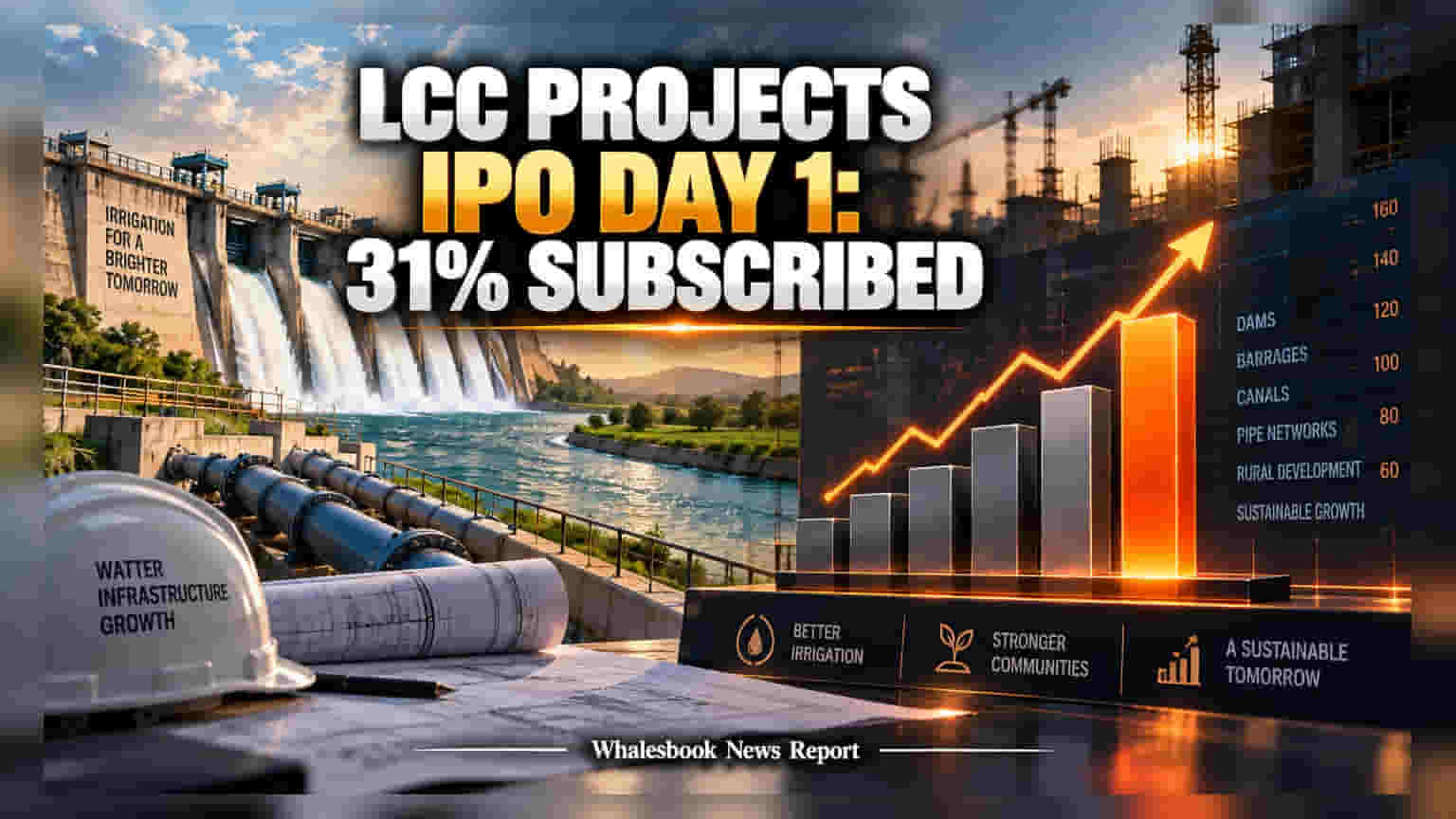 LCC Projects IPO: धमाकेदार सुरुवात, पहिल्याच दिवशी शेअरला मिळाला ३१% प्रतिसाद