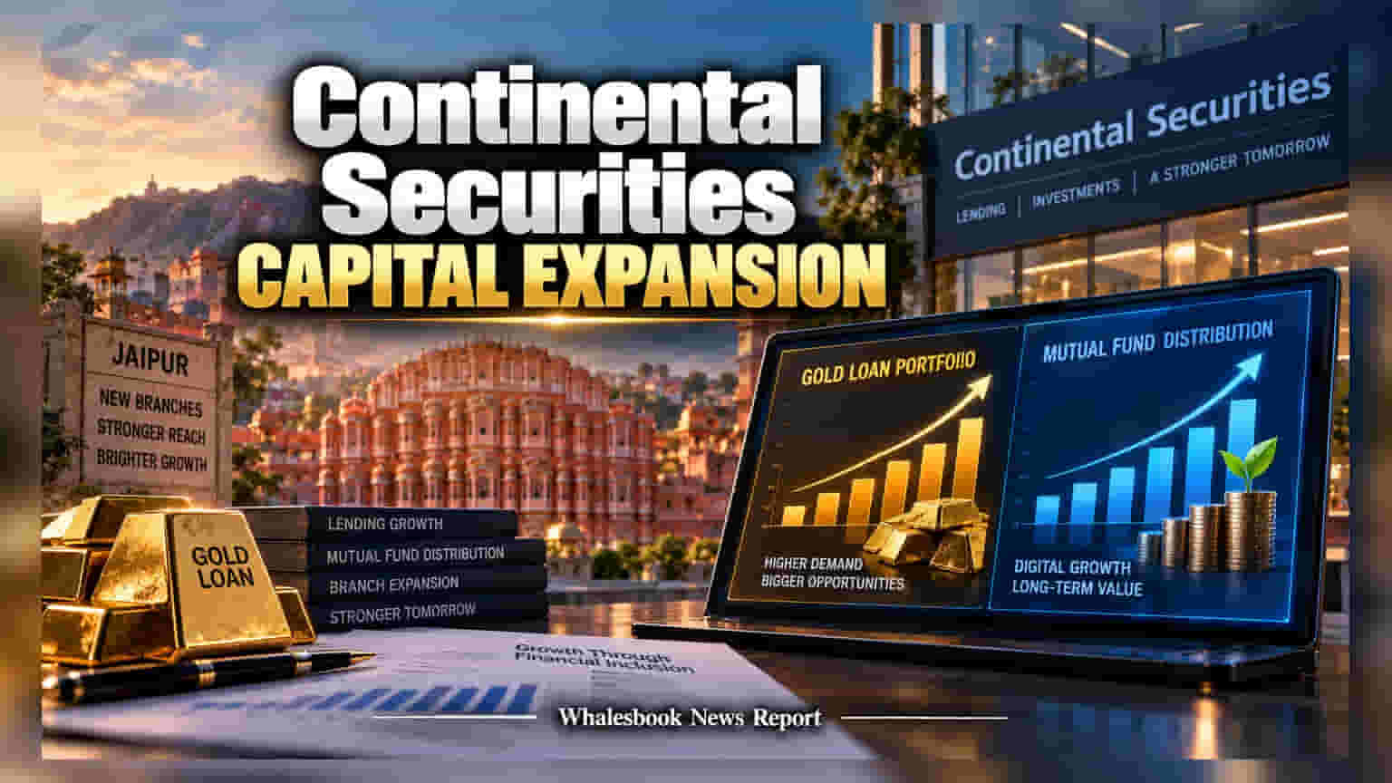 Continental Securities ਦਾ ਵਿਸਥਾਰ ਪਲਾਨ: Gold Loan ਅਤੇ ਮਿਉਚੁਅਲ ਫੰਡ ਕਾਰੋਬਾਰ ਨੂੰ ਵਧਾਉਣ ਲਈ ਜੁਟਾਏਗੀ ਨਵੀਂ ਪੂੰਜੀ