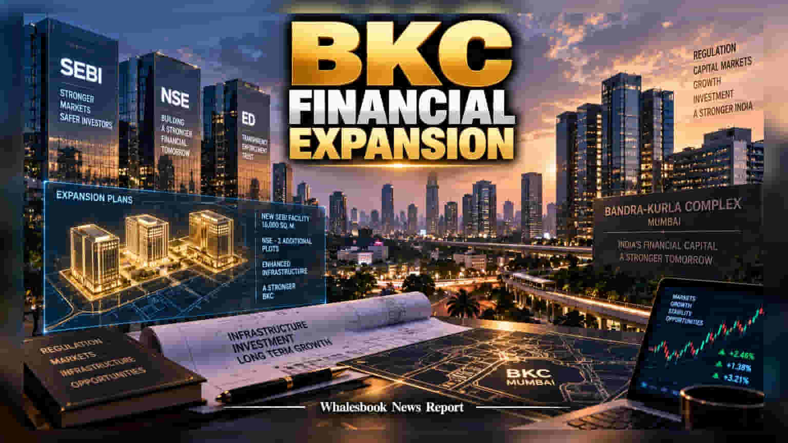 Mumbai BKC માં SEBI, NSE અને ED નો મોટો વિસ્તાર: ફાઈનાન્શિયલ હબને મળશે નવી તાકાત