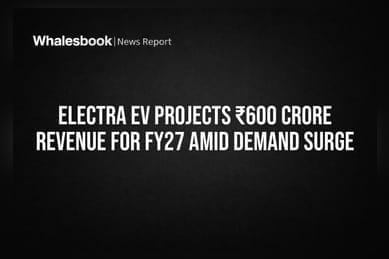 Electra EV Projects ₹600 Crore Revenue For FY27 Amid Demand Surge