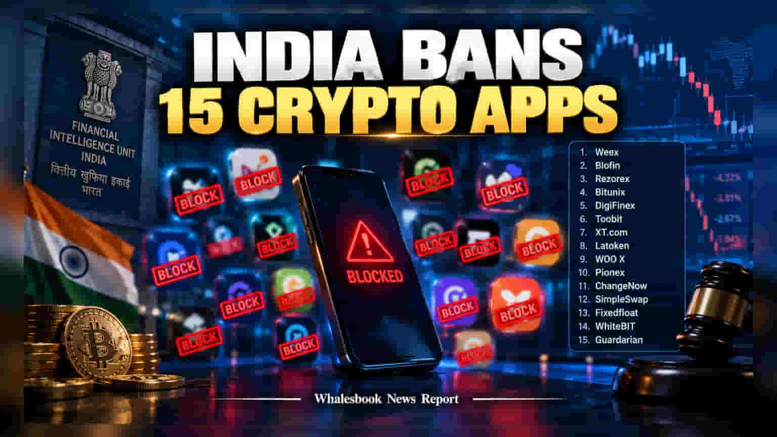 Crypto எச்சரிக்கை: இந்தியாவில் 15 வெளிநாட்டு கிரிப்டோ செயலிகள் முடக்கம் - முதலீட்டாளர்களுக்கு சிக்கலா?