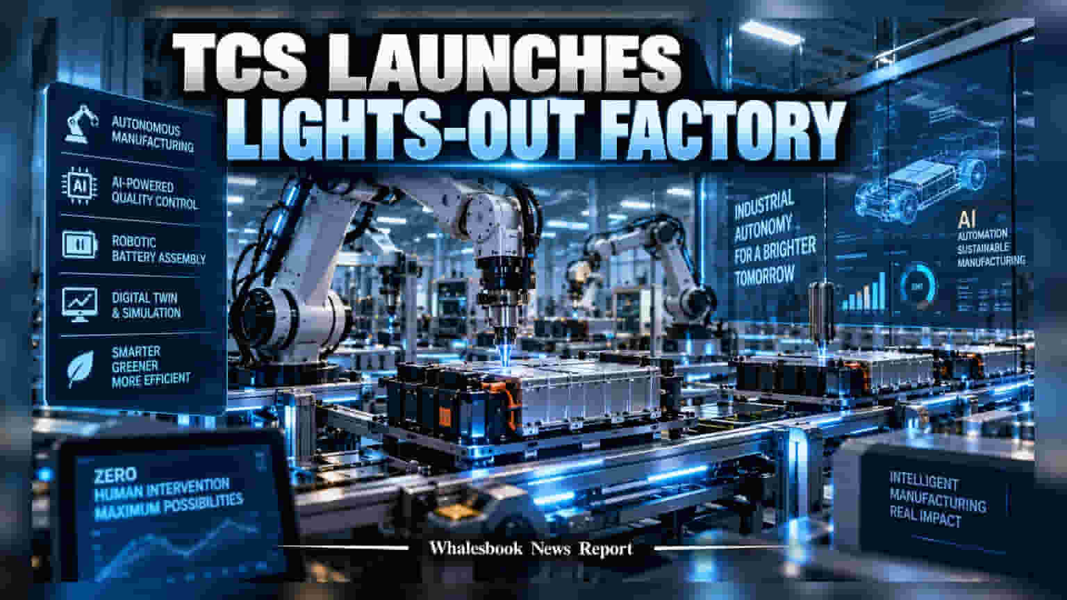 TCS Launches India’s First Lights-Out Factory in Pune