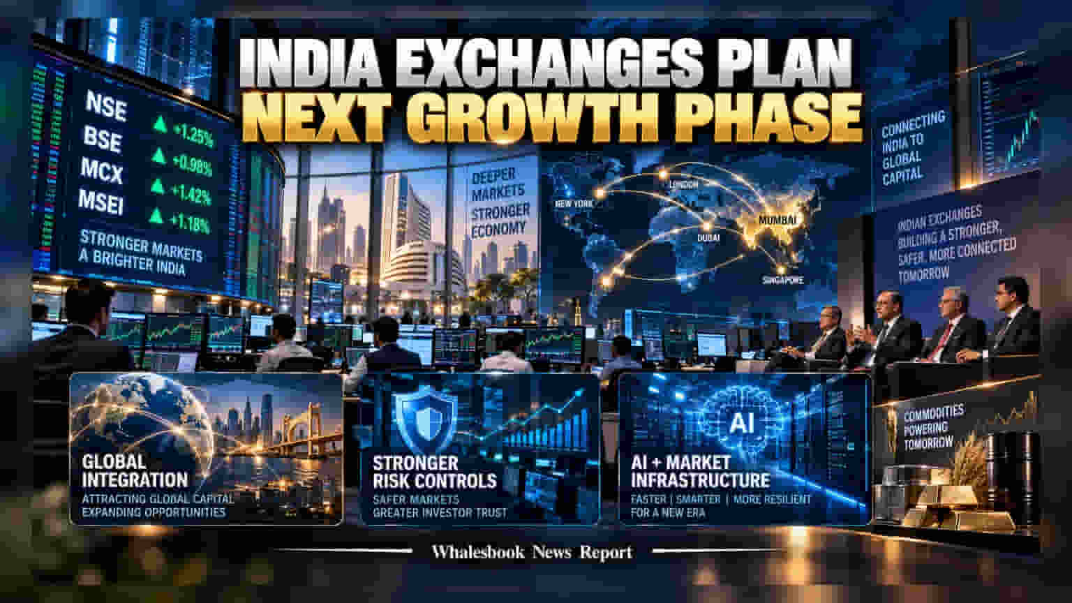 India Exchange Chiefs Pivot to Global Strategy at Fintech Fest