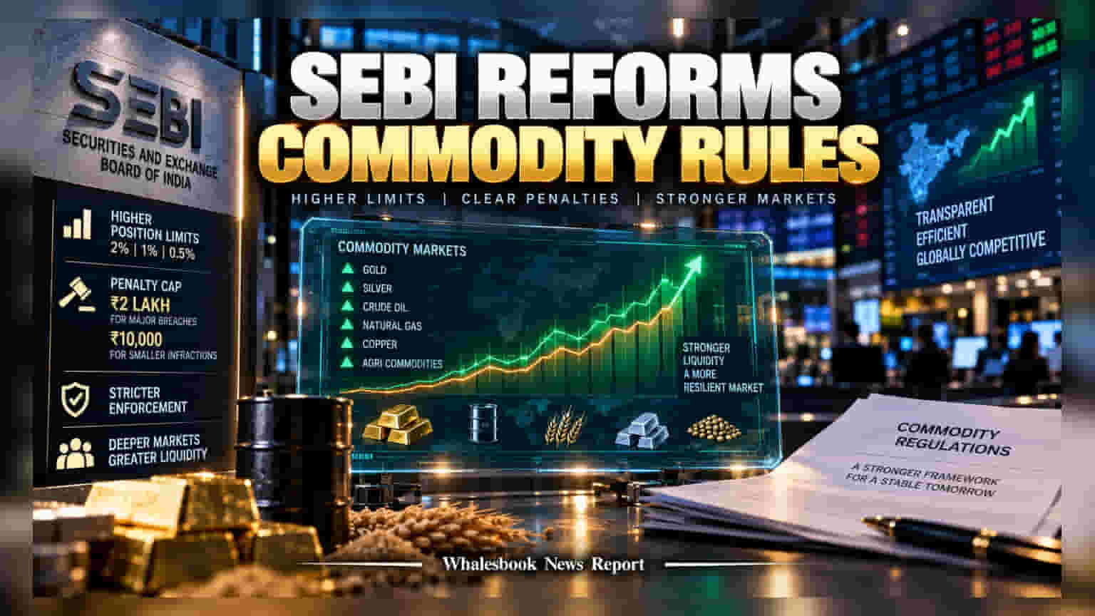 SEBI Revises Commodity Derivative Rules, Caps Penalties at Rs 2 Lakh