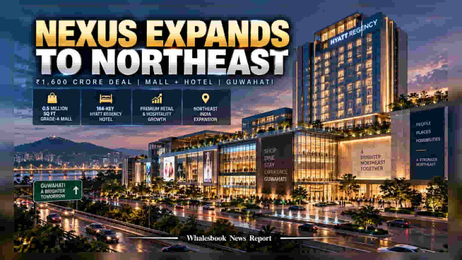 Nexus Select Trust Acquires Guwahati Project for ₹1,600 Cr