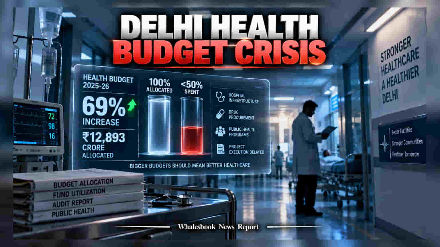 Delhi Health Budget: **69%** நிதி ஒதுக்கீடு அதிகரிப்பு... ஆனால் செலவு செய்வதில் மந்தம் ஏன்?