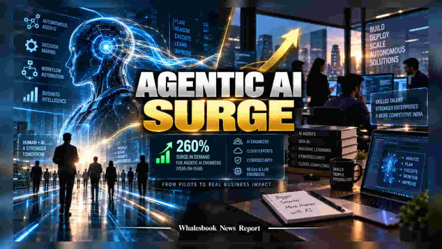 Demand for Agentic AI Engineers Jumps 260% in India