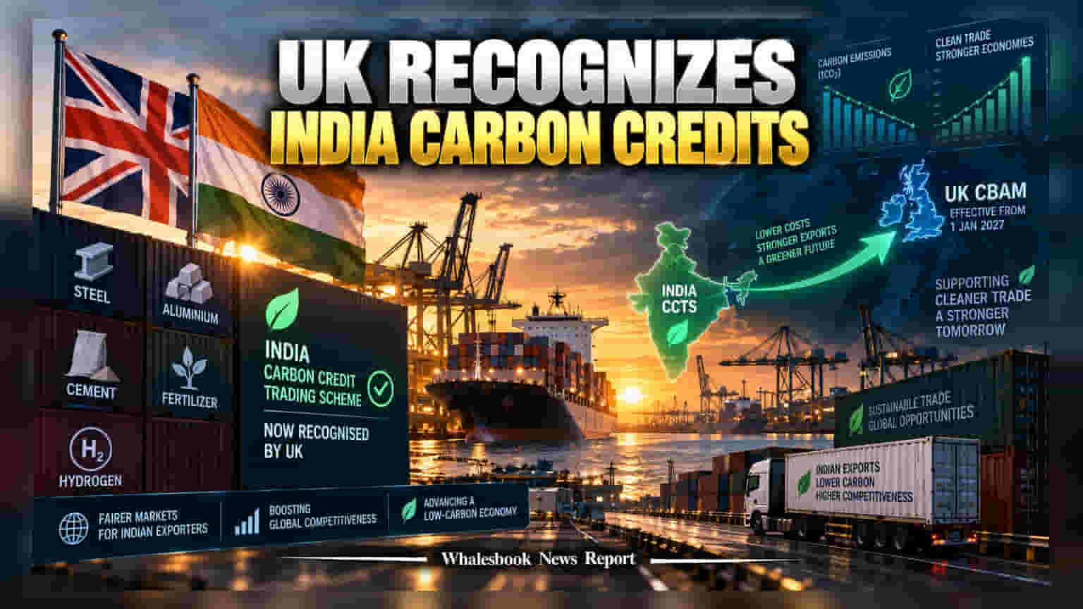 Indian Carbon Credits: भारतीय स्टील आणि सिमेंट कंपन्यांना मोठा दिलासा, UK चा मोठा निर्णय