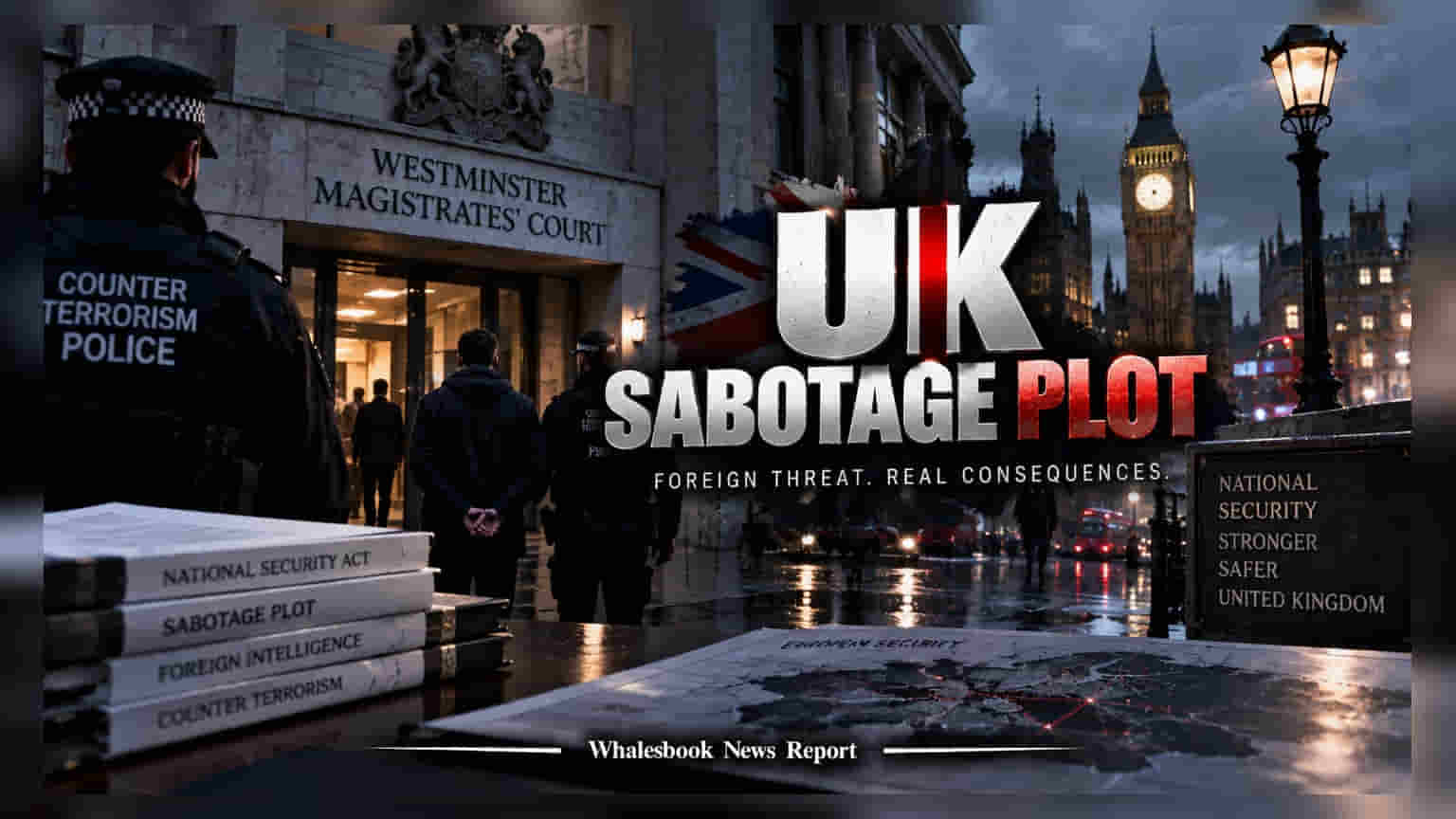 UK Sabotage Plot: रशियन गुप्तचर यंत्रणेशी संबंध असल्याचा आरोप, एकावर गुन्हा दाखल