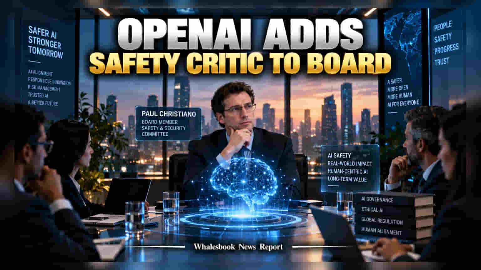 OpenAI बोर्डमध्ये मोठी नियुक्ती! AI सुरक्षा तज्ज्ञ Paul Christiano आता कंपनीच्या धोरणांवर ठेवणार लक्ष