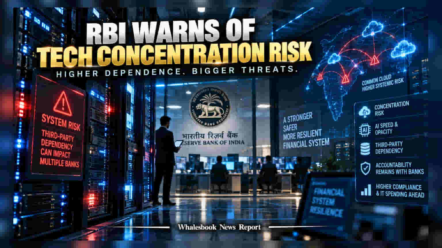 RBI Warns on Systemic Risk From Cloud Reliance