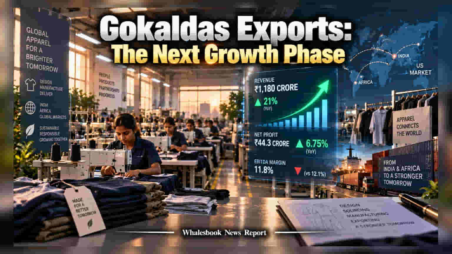 Gokaldas Exports Q1 Revenue Climbs 21% as Strategic Growth Cycle Gains Pace
