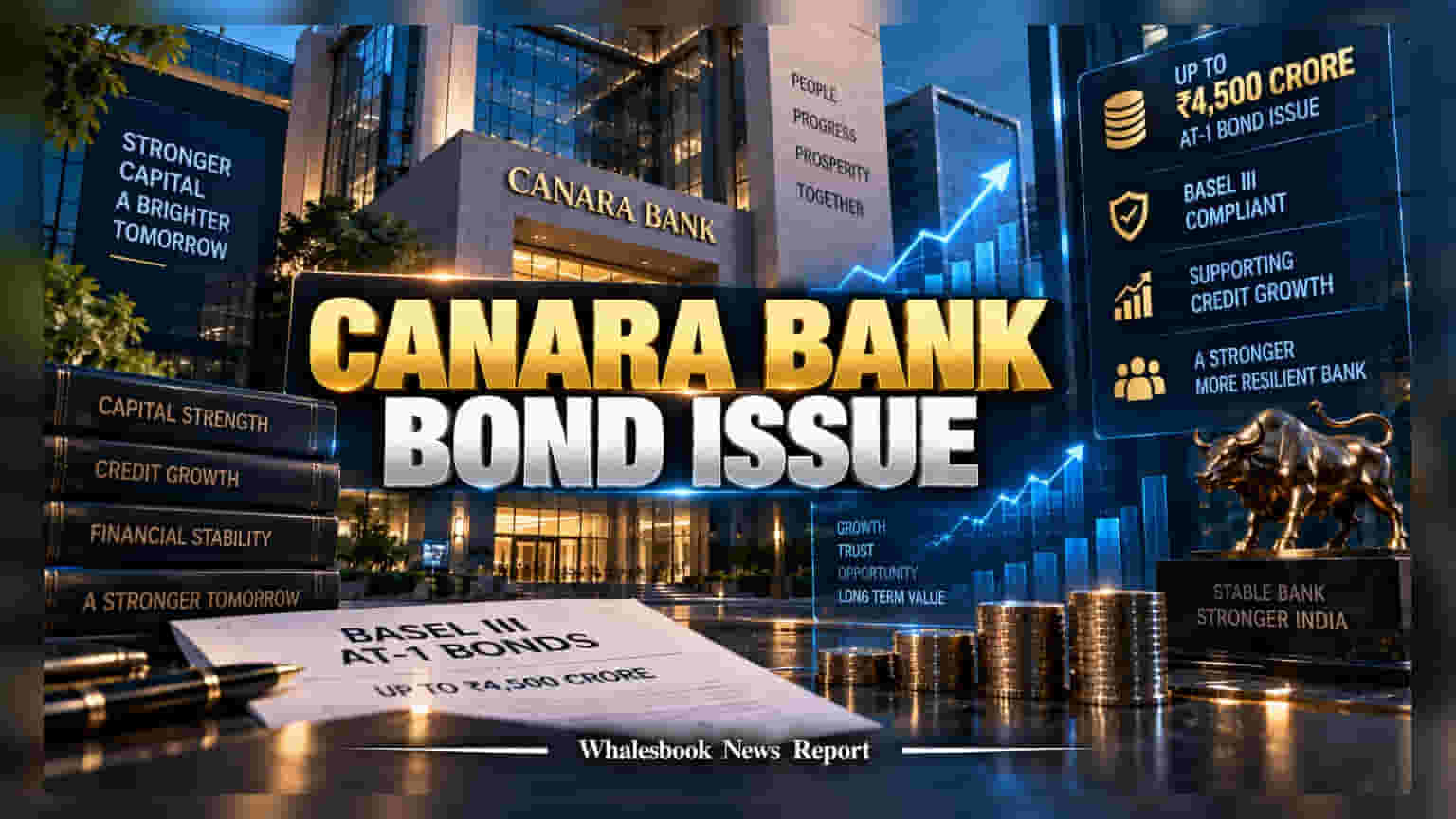 Canara Bank નું મોટું પ્લાનિંગ: ₹4,500 કરોડ ફંડ એકઠું કરવા માટે બહાર પાડશે પર્પેચ્યુઅલ બોન્ડ