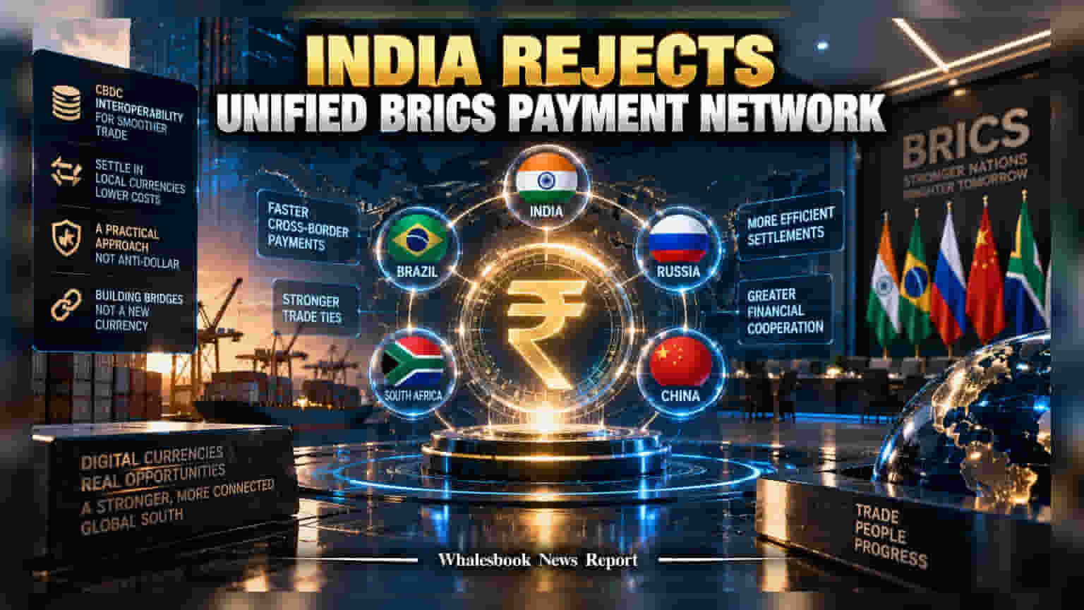 BRICS வர்த்தகத்தில் CBDC: அமெரிக்க டாலருக்கு எதிராகவா? இந்தியாவின் தெளிவான விளக்கம்!
