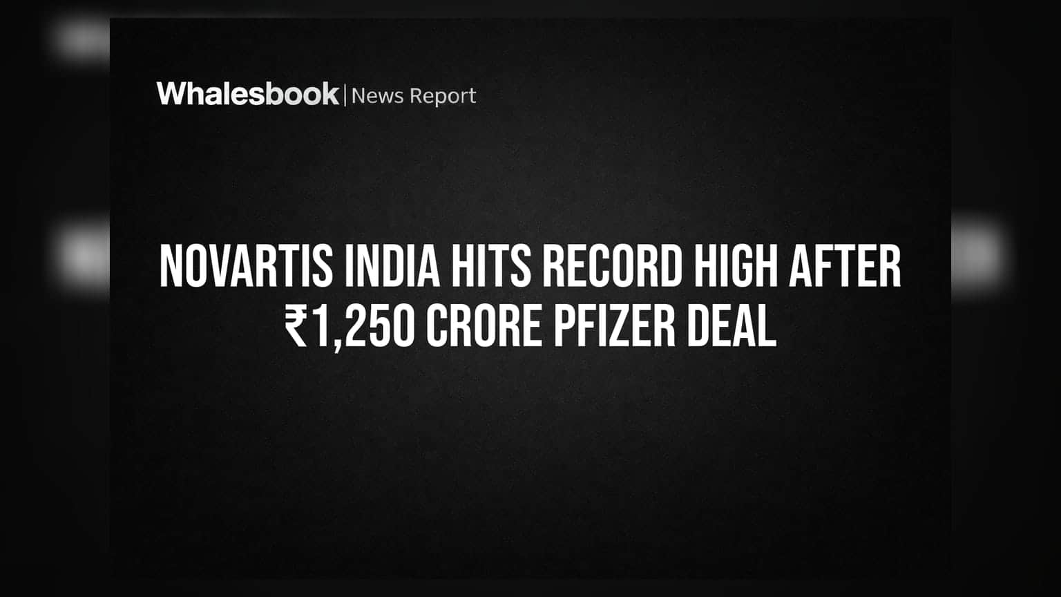 Novartis India: Pfizer-ன் பிராண்டை வாங்கிய அதிரடி! ஷேர் விலை **51%** உயர்வு