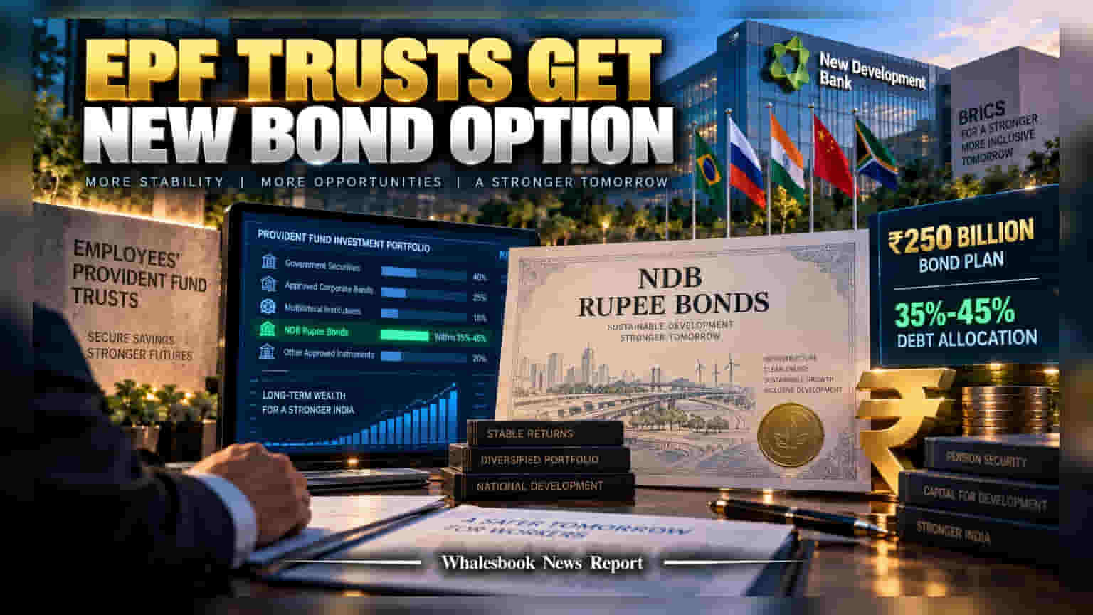 NDB Rupee Bonds Now Open for EPF Exempted Trusts