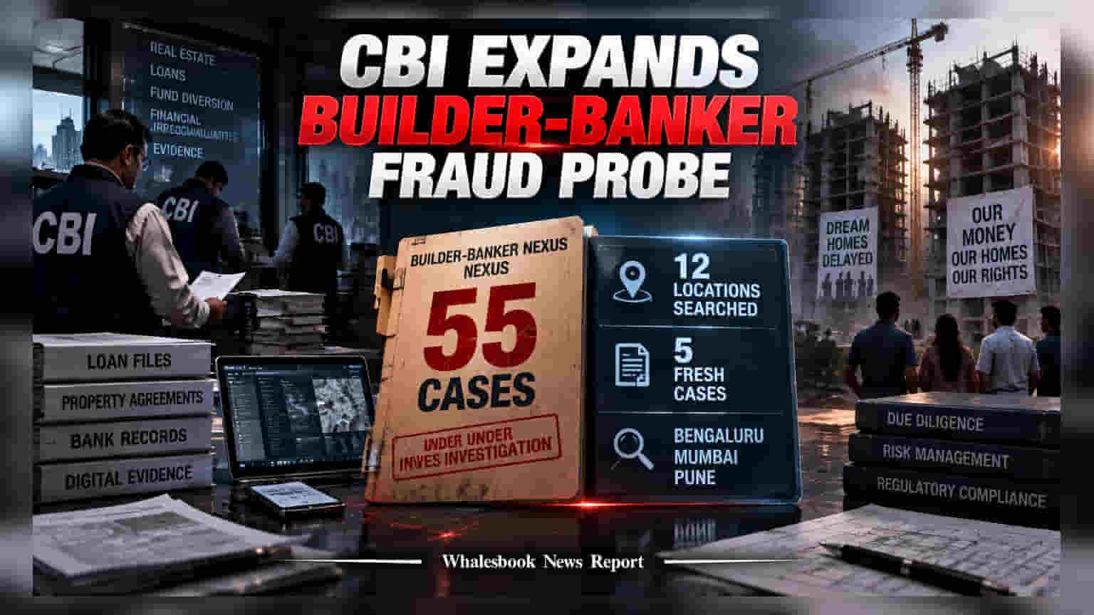 CBI Raid: ICICI और HDFC Bank के अधिकारी धोखाधड़ी के घेरे में, 12 ठिकानों पर छापेमारी