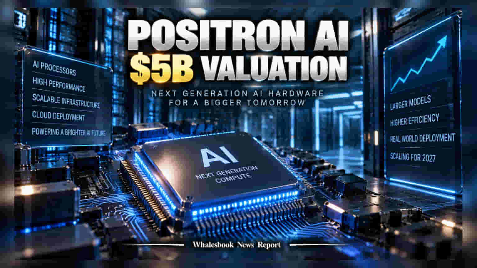 Positron AI: सेमीकंडक्टर स्टार्टअप ने जुटाए **$875 मिलियन**, वैल्यूएशन **$5 बिलियन** के पार