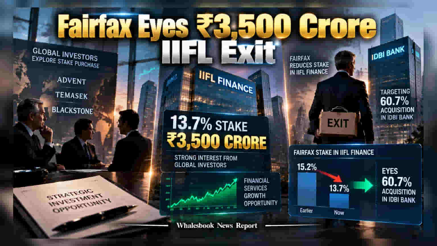 IIFL Finance: Fairfax की हिस्सेदारी बेचने की खबरों पर कंपनी ने तोड़ी चुप्पी, जानिए क्या है सच